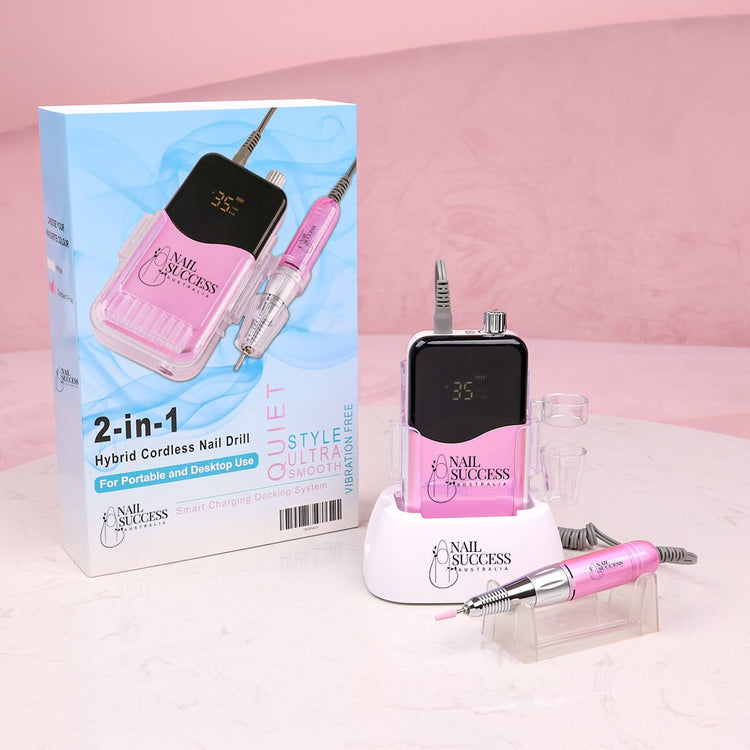 Professional Nail Drill PortablePink