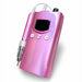 Pink professional ultra smart electric nail drill e-file machine with handpiece, LCD screen and speed controls for salon manicure and pedicure services