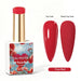 Nail Success Australia Pure Red gel polish with glossy and matte red nail colour swatches