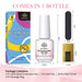 Born Pretty Baby Pink 5 in 1 Quick Building Nail Gel 15ml with nail file and nail forms kit