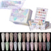 Nail Success Australia Reflective Gel Collection 24-colour set with gift box, gel bottles and reflective glitter shade chart