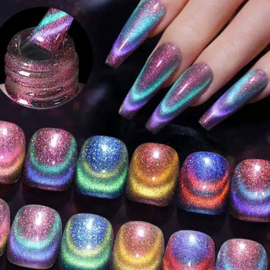 6 Box Nail Sequins Fine Glitter,Sugar Glitter for Nails Cosmetic  Holographic Nail Glitters for Acrylic Nails Nail Glitter Flakes for Resin  Chunky Nail