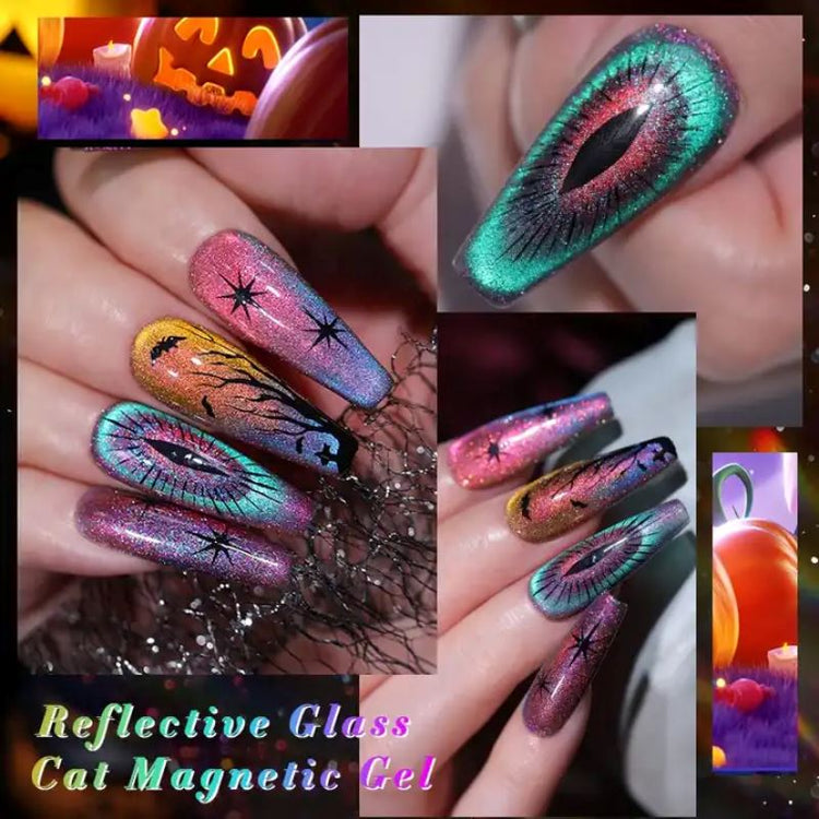 Reflective Glass Cat Magnetic Gel Polish BORN PRETTY