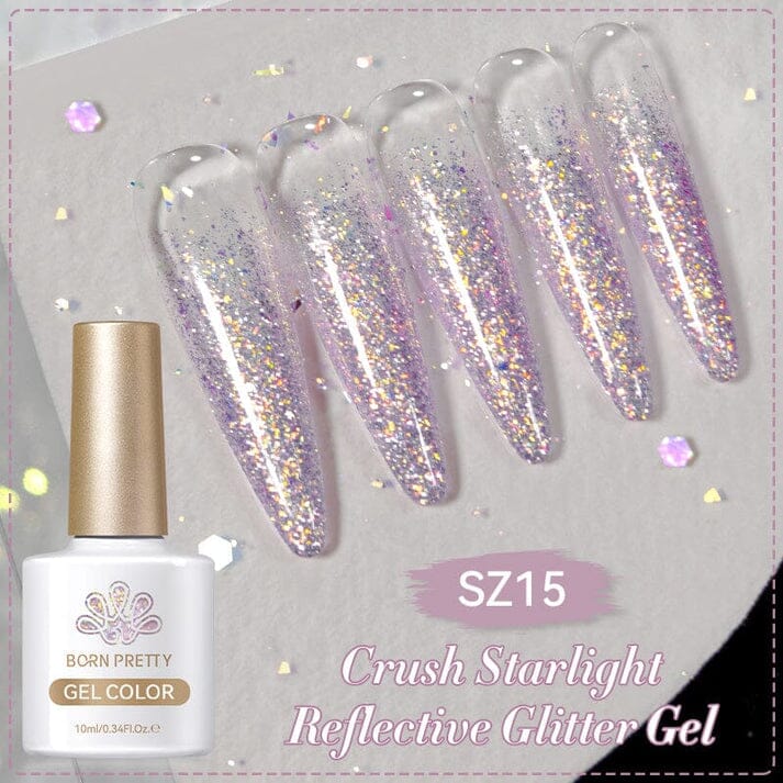 Reflective Glitter Gel Polish Born Pretty