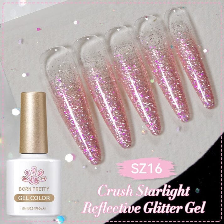 Reflective Glitter Gel Polish Born Pretty