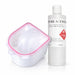 Nail bath soak bowl with 100% pure acetone nail remover, 500ml bottle