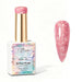 Rose Mirage Aurora Pearl Gel Polish with rosy pink pearl shimmer swatch and glossy nail finish