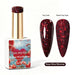 Nail Success Australia Rose Wine Shimmer glitter gel polish with glossy and matte nail colour swatches
