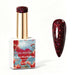 Nail Success Australia Rose Wine Shimmer glitter gel polish bottle with glossy nail colour swatch