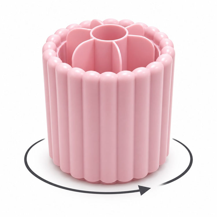 Rotating Nail Art Brushes and Tools Holder