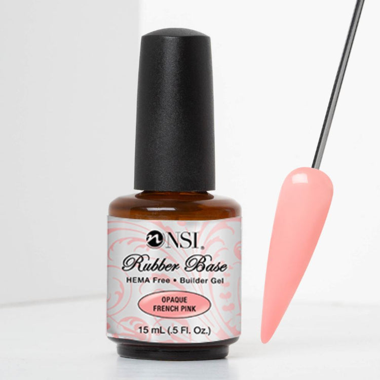 Rubber Base Soak Off Gel In A BottleOpaque French Pink