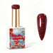 Nail Success Australia Ruby Glitter red glitter gel polish bottle with glossy nail colour swatch