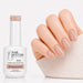 Second Skin Rubber Base Gel - natural nail result on hand