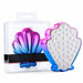 Nail Success Australia shell-shaped washable foot file and callus remover with textured exfoliating surface for spa pedicure care