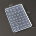 Nail Success Australia bow series silicone mould with 5.7cm by 8.5cm size guide for 3D nail art bows