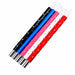Silicone nail art tools bling set with five coloured rhinestone handles and white silicone tips for gel shaping, blending and salon nail art designs