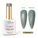 Silver static gel polish holographic gel polish NSI Australia