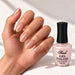 SINA gel polish GP-103, shown on painted nails beside the bottle