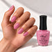 SINA gel polish GP-91, shown on painted nails beside the bottle