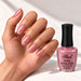 SINA gel polish GP-98, shown on painted nails beside the bottle