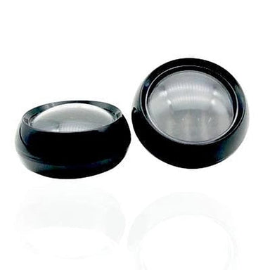 Black Small Jars with Clear Window Lid - Pack 2pcs - NSI Australia