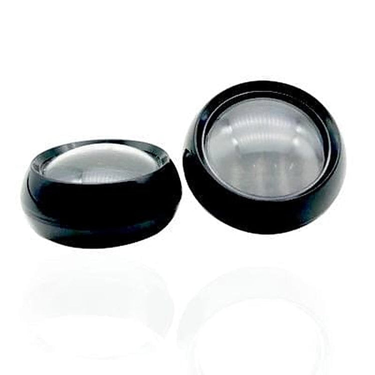 Black Small Jars with Clear Window Lid - Pack 2pcs - NSI Australia