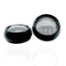 Black Small Jars with Clear Window Lid - Pack 2pcs - NSI Australia
