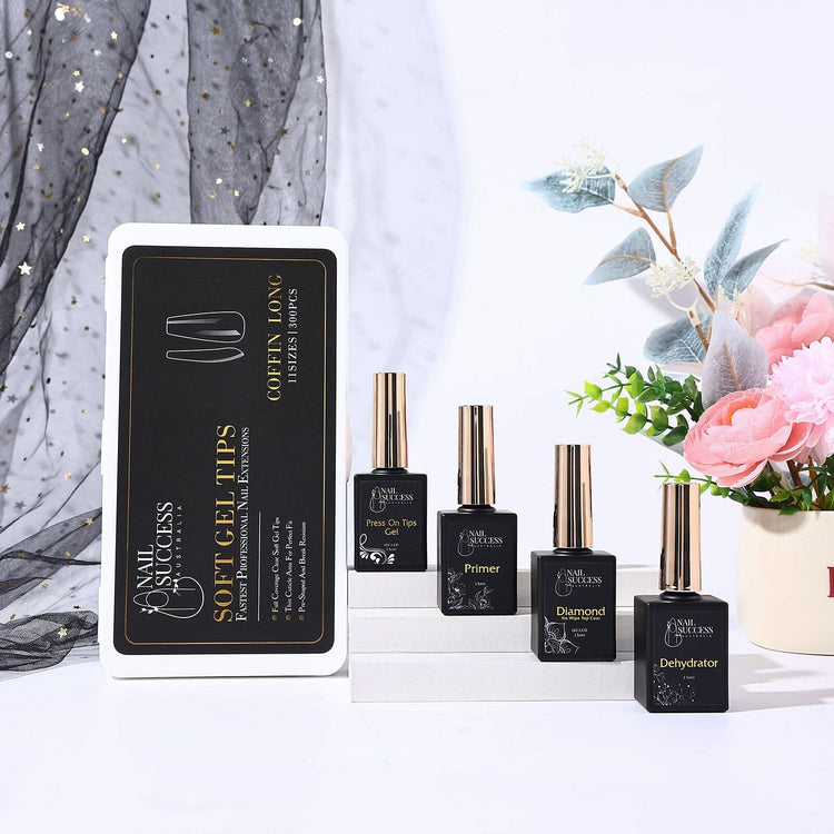 Soft Gel Press On Nail Kit