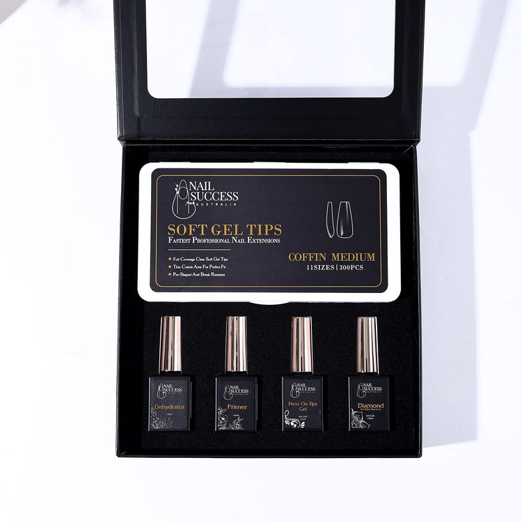 Soft Gel Press On Nail Kit