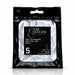 Nail Success Australia Coffin Long soft gel tips refill pouch, size 5, 50 clear tips per bag