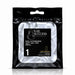 Nail Success Australia Coffin Medium soft gel tips refill pouch, size 1, 50 clear tips per bag
