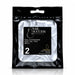 Nail Success Australia Coffin Short soft gel tips refill pouch, size 2, 50 clear tips per bag