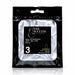 Nail Success Australia Coffin Short soft gel tips refill pouch, size 3, 50 clear tips per bag