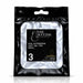 Nail Success Australia Oval Medium soft gel tips refill pouch, size 3, 50 clear tips per bag