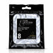 Nail Success Australia Oval Medium soft gel tips refill pouch, size 8, 50 clear tips per bag