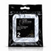 Nail Success Australia Oval Short soft gel tips refill pouch, size 2, 50 clear tips per bag