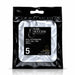 Nail Success Australia Oval Short soft gel tips refill pouch, size 5, 50 clear tips per bag