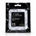 Nail Success Australia Square Medium soft gel tips refill pouch, size 11, 50 clear tips per bag