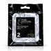 Nail Success Australia Square Medium soft gel tips refill pouch, size 2, 50 clear tips per bag
