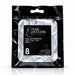 Nail Success Australia Square Medium soft gel tips refill pouch, size 8, 50 clear tips per bag