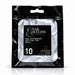 Nail Success Australia Square Short soft gel tips refill pouch, size 10, 50 clear tips per bag