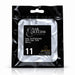 Nail Success Australia Square Short soft gel tips refill pouch, size 11, 50 clear tips per bag