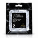 Nail Success Australia Square Short soft gel tips refill pouch, size 2, 50 clear tips per bag