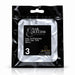 Nail Success Australia Square Short soft gel tips refill pouch, size 3, 50 clear tips per bag