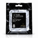 Nail Success Australia Square Short soft gel tips refill pouch, size 8, 50 clear tips per bag