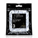 Nail Success Australia Stiletto Short soft gel tips refill pouch, size 3, 50 clear tips per bag