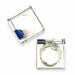Translucent aurora 30ml square jar with the lid removed and set beside it, NSI Australia