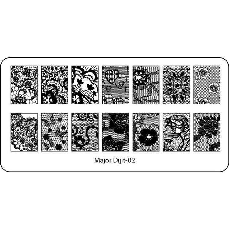 Stamping Plates Nail Art DesignsMajor-Dijit-02