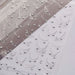 Silver Star Moon and Heart Nail Art Sticker sheet with chain detail designs for manicure decoration