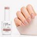 Starlace Rubber Base Gel - natural nail result on hand